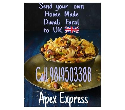 Packers - Movers - Couriers - Photos for Courier Diwali Faral to UK from Mumbai call 9819503388