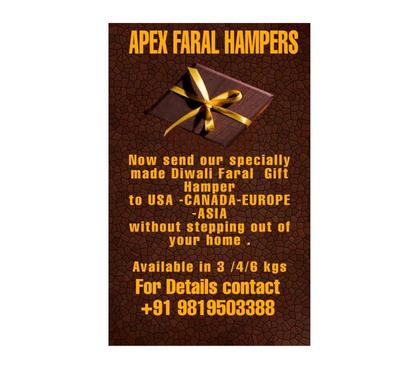 Packers - Movers - Couriers - Photos for Diwali Faral Hamper to USA UK & CANADA call 9819503388