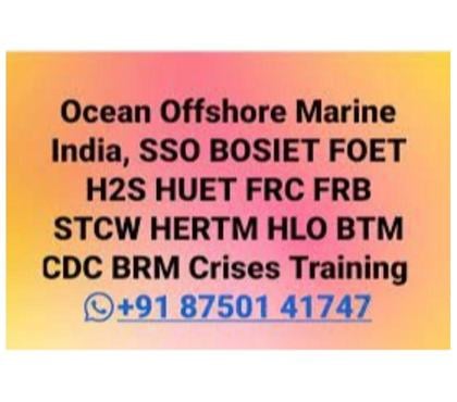 Insurance services - Photos for FRB FRC HLO licos BS Barge Supervisor Barge Master Mumbai