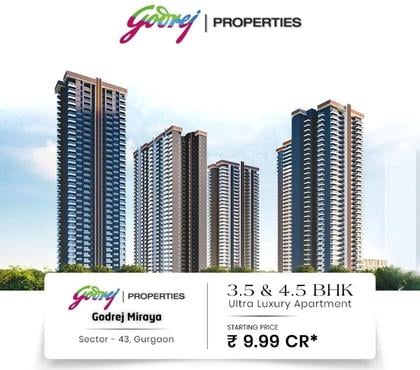 Flats for sale - Photos for Godrej Miraya Sector 43, Gurgaon @9999977783