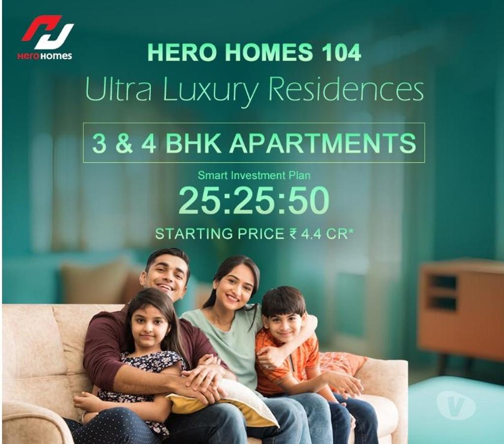 Houses & Flats for sale Gurgaon - Photos for Hero Homes Sector 104 Gurgaon