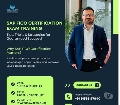 Professional Courses - Photos for Only 2 Days Left to Join the SAP FICO Certification Prep Pro