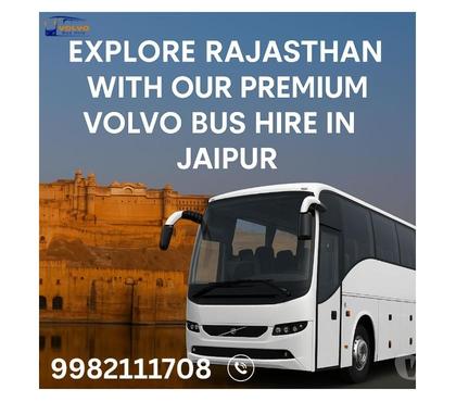 vehicle rental - Photos for Explore Rajasthan with Our Premium Volvo Bus Hire in Jaipur