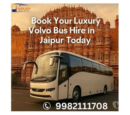 Vehicle Rentals - Photos for Book Your Luxury Volvo Bus Hire in Jaipur Today