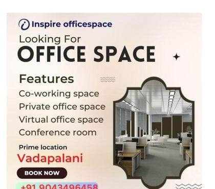 Office space for rent - Photos for Inspire Office Space Chennai