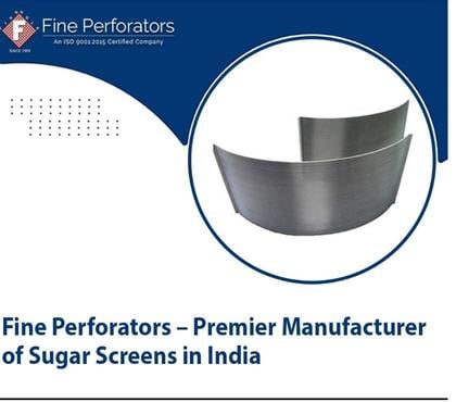Outsourcing services - Photos for Fine Perforators – Manufacturer of Sugar Screens in Delhi
