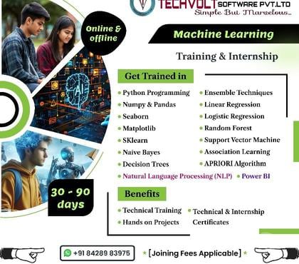 Computer Training - Photos for Data Science Internship|Techvolt Software|coimbatore