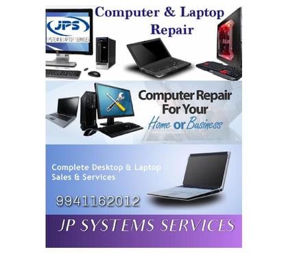 Computer services - Photos for Laptop Repair Services in Thiruninravur JP Systems