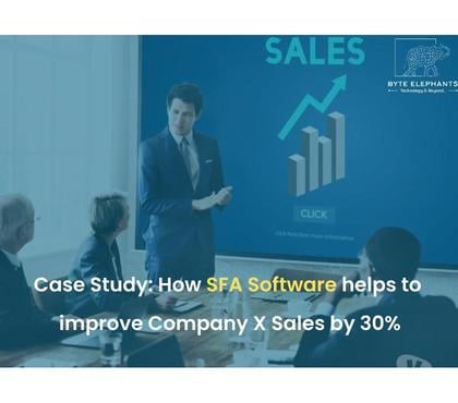 Computer services - Photos for Case Study: How SFA Software helps to improve Company X Sale