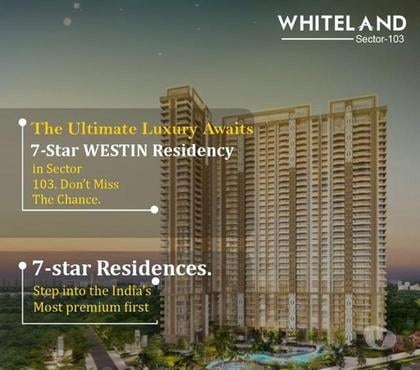 Flats for sale - Photos for Whiteland Westin Sector 103 Gurgaon