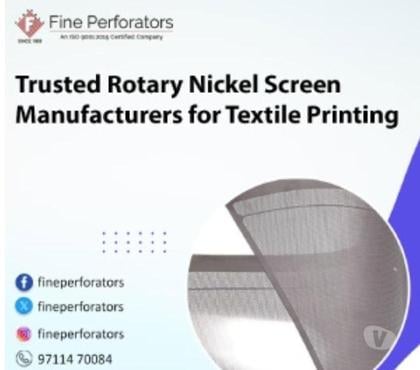 Matrimonial services - Photos for Rotary Nickel Screen Manufacturers for Textile Printing