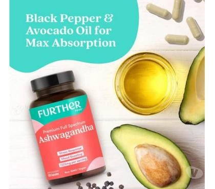 Health products for sale - Photos for Further Food Premium Full-Spectrum Ashwagandha Capsules