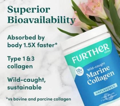 Health products for sale - Photos for Further Food Wild-Caught Unflavoured Marine Collagen Peptide