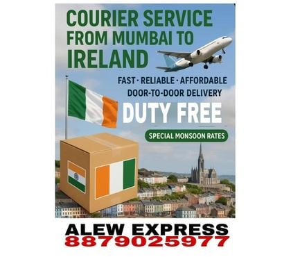 Courier services - Photos for Courier Service to Ireland from Mumbai call 8879025977