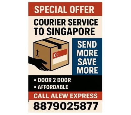 Packers - Movers - Couriers - Photos for Courier Service to SINGAPORE from Navi Mumbai call 887902597