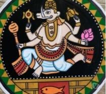Ganjifa Painting Classes in Mysore| Anoos Gallery Mysuru
