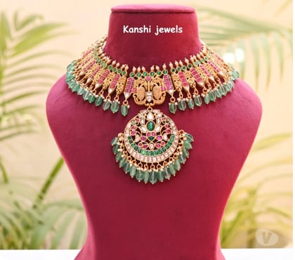 Buy & sell jewellery - Photos for Regal Radiance: Exquisite Jadau Kundan Haram by Kanshi Jewel