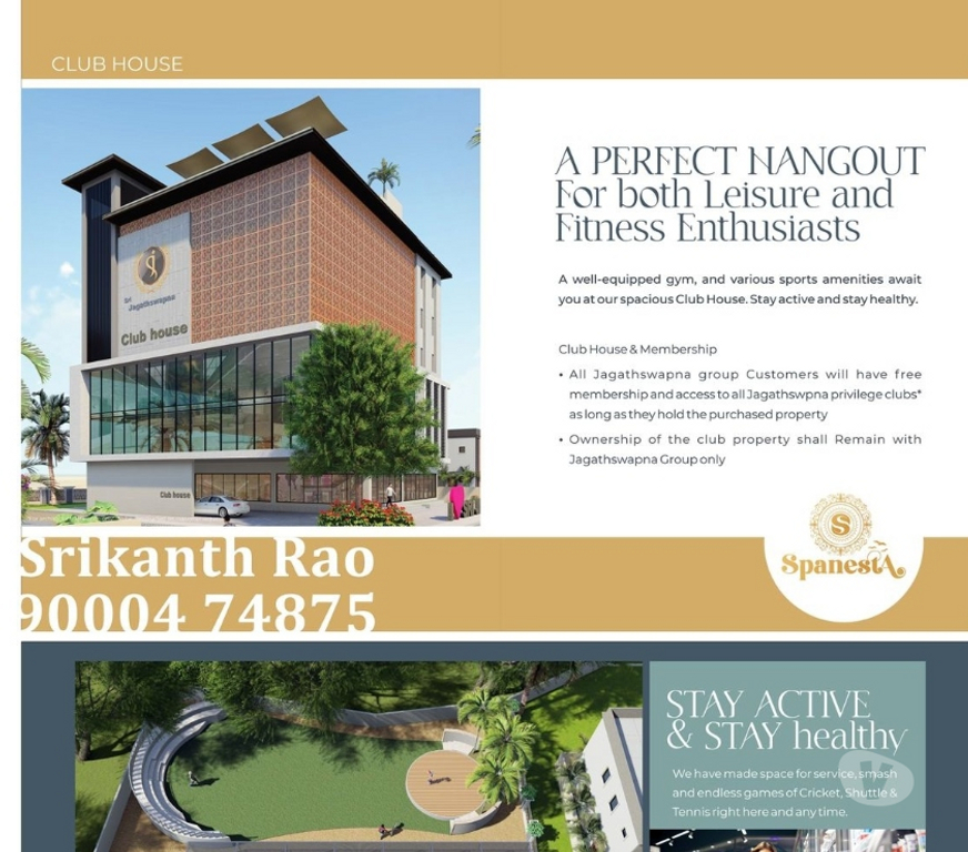 Houses & Flats for sale Hyderabad - Photos for Sri Jagathswapna Realtors Pvt.Ltd.