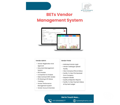 Computer services - Photos for BETs Vendor Management System