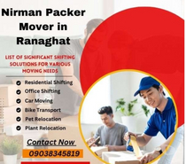 PACKERS AND MOVERS RANA​GHAT
