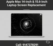 Apple Mac 14-inch & 15.6-inch Laptop Screen