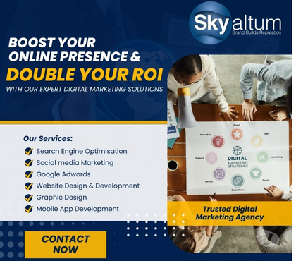 Computer & Web Services - Photos for Achieve 2X ROI with Skyaltum Digital Marketing Agency in Ban