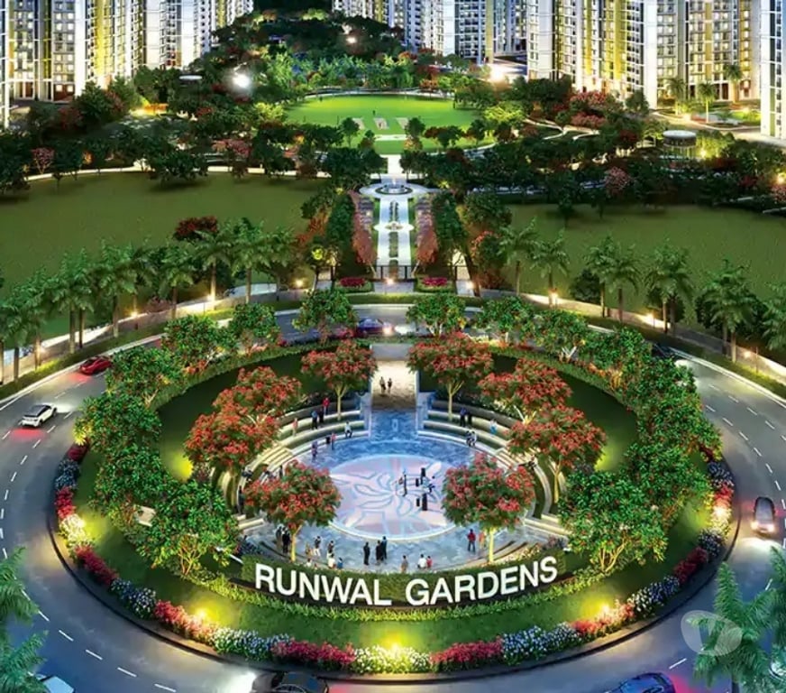 Houses & Flats for sale Thane - Photos for Runwal Gardens Dombivli My City Luxurious 1 2 & 3 BHK Flats