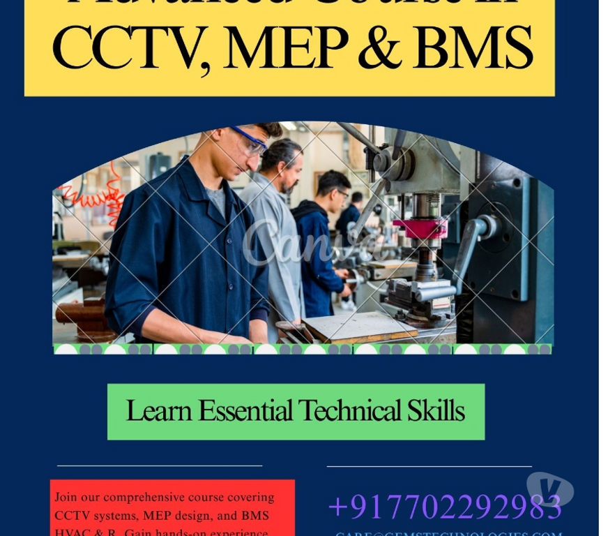 Professional Training Hyderabad - Photos for Advanced Course in CCTV, MEP & BMS | Career-Focused Training