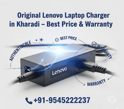 Internet services - Photos for Original Lenovo Laptop Charger in Kharadi Best Price & War