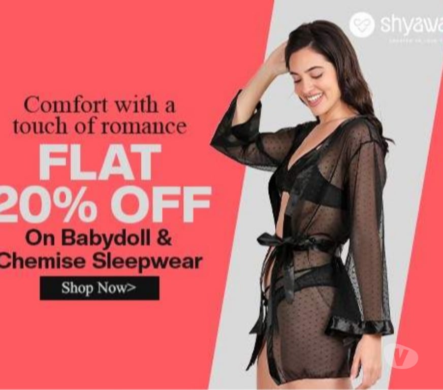 Buy & Sell Clothes Chennai - Photos for Shyaway Hot Bridal Night Dress Online – 40% Discount