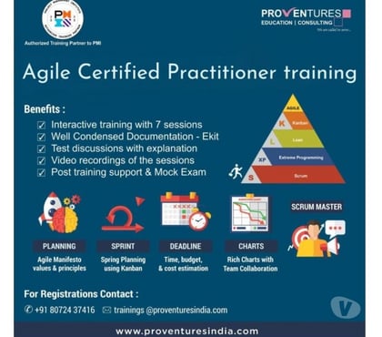 Industry training - Photos for PMI-ACP Certification Training Course | Proventures India