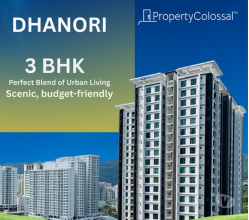 Houses & Flats for sale Pune - Photos for 3 BHK Flats for Sale in Dhanori, Pune