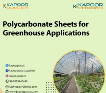 Miscellaneous - Photos for Polycarbonate Sheets for Greenhouse Applications