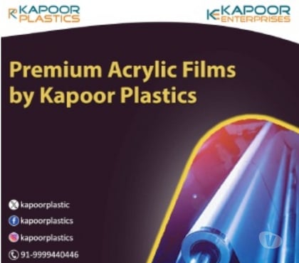 Buy & Sell Scrap - Photos for Premium Acrylic Films by Kapoor Plastics