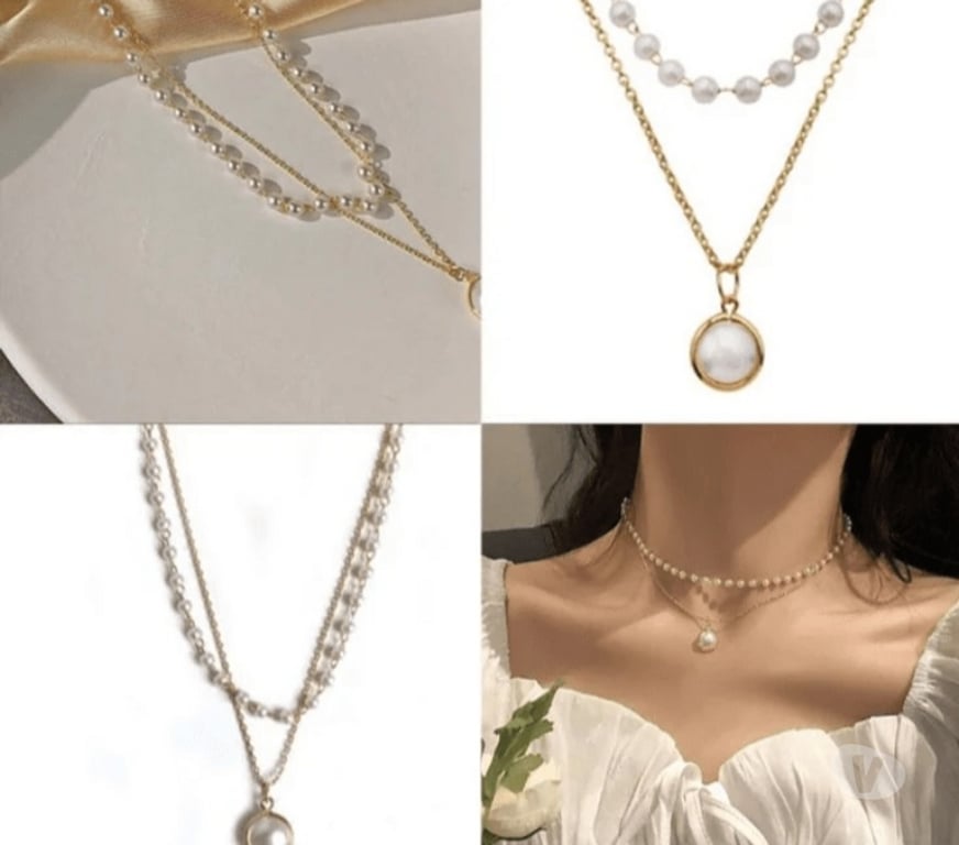 Fashion accessories New Delhi - Photos for Trendy Layered Necklace Online At Best Prices