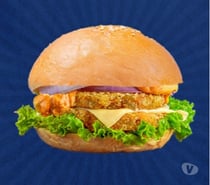 Crispy Shrimp Burger in Pondicherry | Captain Shrimp