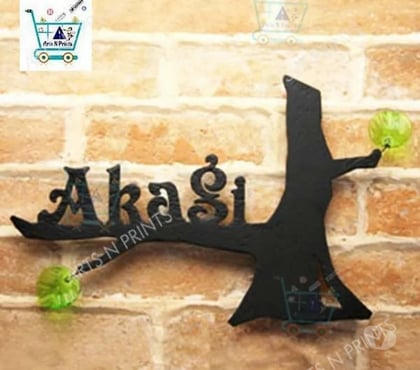 Miscellaneous - Photos for Metal Laser Cut Name Plate for House - as Akagi