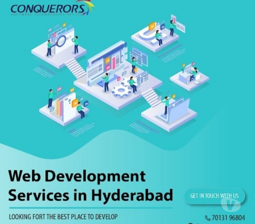 Web services Hyderabad - Photos for Custom Software Development Company In Hyderabad | Conqueror