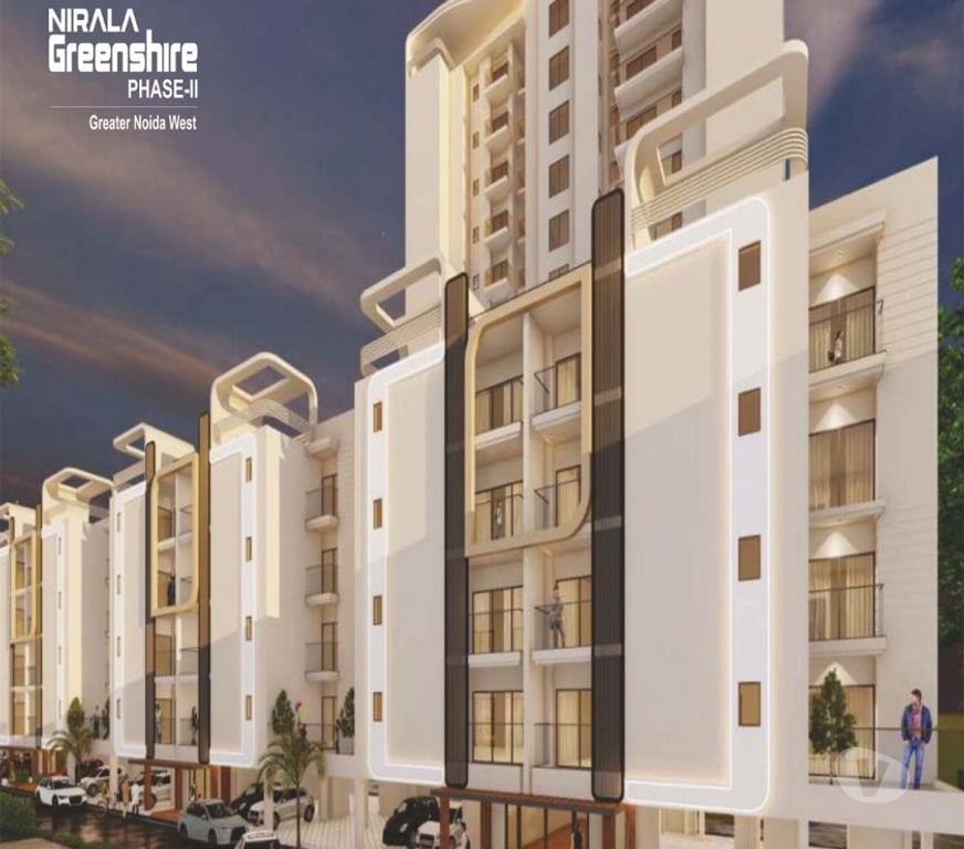 Houses & Flats for sale Noida - Photos for Nirala Greenshire Phase 2 Noida Extension