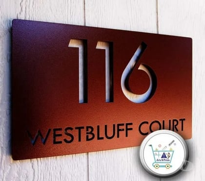 Miscellaneous - Photos for CNC Laser Cut Metal Name Plate – Sleek and Long Lasting