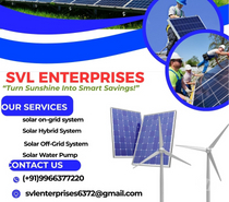 Switch to Solar Today with SVL Enterprises