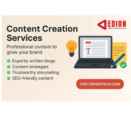 Web services - Photos for Professional Content Creation Services to Grow Your Brand