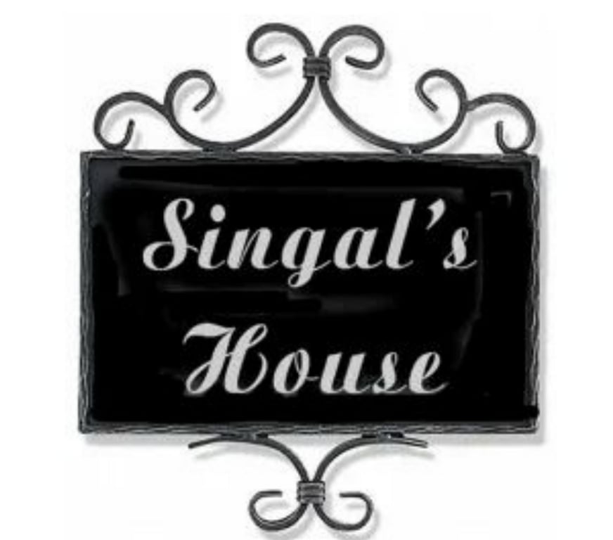 Buy & Sell Scrap Bangalore - Photos for Singals House Metal Laser Cut Name Plate Modern Design