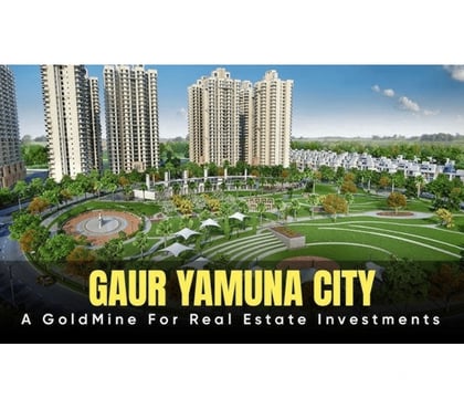 property for sale - Photos for Gaur Yamuna City – Premium 2 3 4 BHK Apartments & Villas