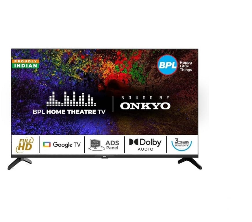 Computers - Laptops Gurgaon - Photos for BPL 43" FHD Onkyo Home Theatre Smart LED Google TV