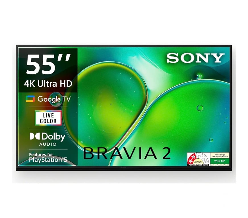Camera for sale Gurgaon - Photos for Sony Bravia 55-inch 4K Ultra HD Smart Google TV - K-55S25