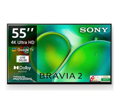 Camera - Audio - TV - Photos for Sony Bravia 55-inch 4K Ultra HD Smart Google TV - K-55S25