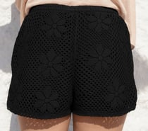 Adelia Cotton Lace Shorts by Beachbum