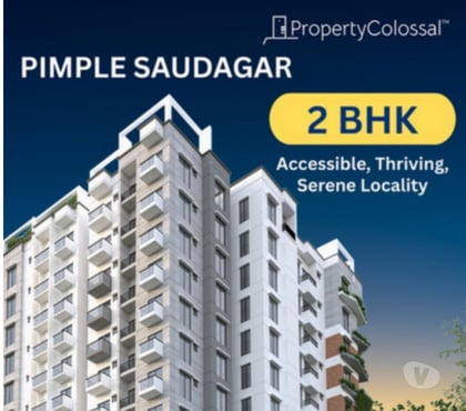 Houses & Flats for sale - Photos for Pimple Saudagar 2 BHK Flats with Schools, Hospitals & Parks