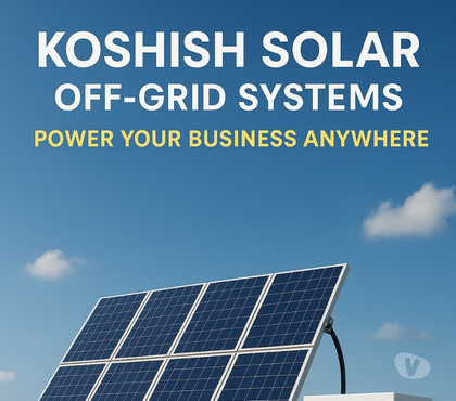Outsourcing services - Photos for Off-Grid Solar – Reliable Power for Every Business